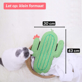 Katten Krabmat Cactus 43x30 cm