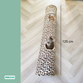 Kattentunnel Luipaardprint - 125 cm - Speeltunnel